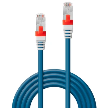 Lindy Patchkabel Cat6 (A) SSTP/S/FTP PIMF Blau 3.00 m 10Gbit (45376)