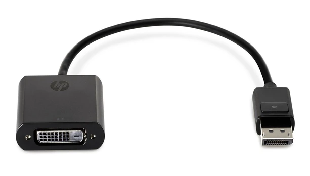 Adapteris HP Displayport, DVI-D, 0.19 m, juoda