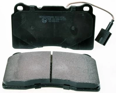 Stabdžių trinkelių rinkinys, diskinis stabdys DENCKERMANN B111036