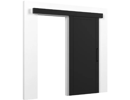 Stumdomos durys Charlise 90 x 204 cm, juoda