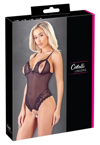 Cottelli lingerie Crotchless Body L glaustinukė