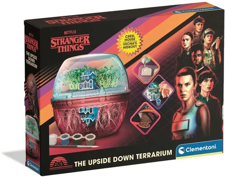 Terariumas Stranger Things, spalvotas