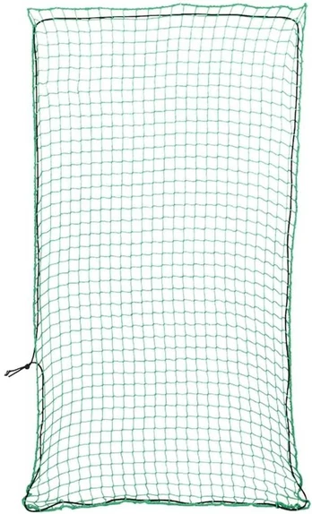 Priekabos tinklas su elastine virve, žalias, 4x2m, PP