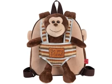 Pliušinis žaislas Max Monkey reversible kuprinė - 25cm kaina
