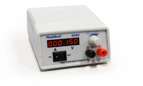 Mini maitinimo šaltinis laboratoryjny PeakTech 6220