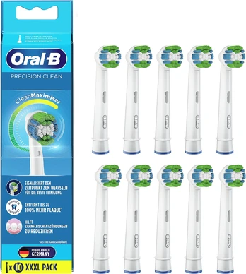 10 Pack Replacement Brush Heads Compatible W/ All Oral-B Handles