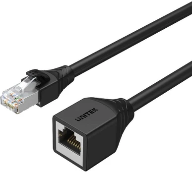 UNITEK Cat 6 RJ45 Ethernet Extension cbl | C1896BK-0.5M