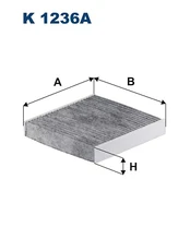 Salono filtras FILTRON K 1236