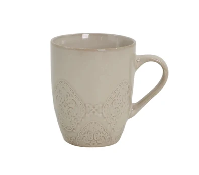 Puodelis Domoletti Beige arabic, kreminė sp., 0.250 l