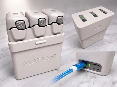 DJI Avata 360 baterijų laikiklis