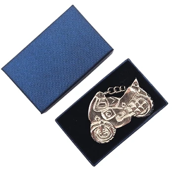 Metal Motorcycle Keychain in Box – MT203A