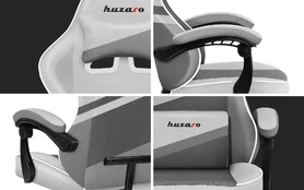 Gaming chair - Huzaro Force 4.4 White Mesh kaina