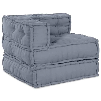Modulinė sofa 4 pcs Pilka Audinys