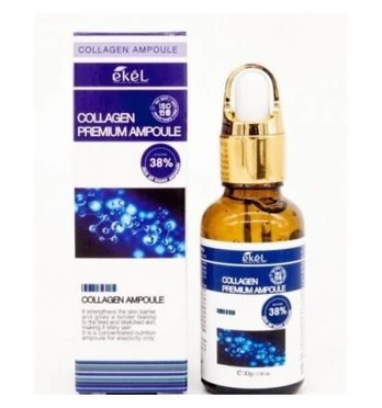 EKEL Premium klasės ampulė - serumas su kolagenu, 30 ml
