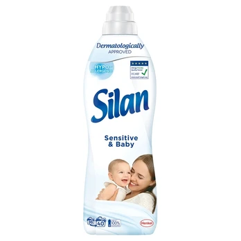 Skalbinių minkštiklis SILAN SENSITIVE, 880 ml