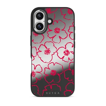 Flower Girl - iPhone 17 Case, Elite Mirror Dark (MagSafe) / Silver