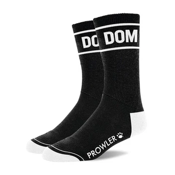 Prowler Red Prowler Raudonas Dom Socks Juodas/Baltas - Durable Statement Socks, Size Universal