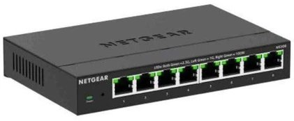 Šakotuvas Netgear MS308-100EUS 8 Port Multi-Gigabit 2,5G Ethernet Unmanaged Switch