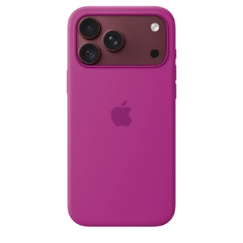 Apple iPhone 18 Pro Max Silikoninis dėklas with MagSafe - Magenta - MK904ZM/A