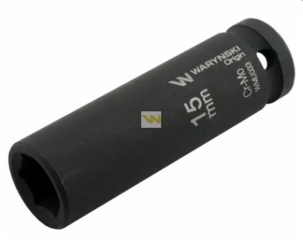 Galvutė 1/2 15mm smūginė prailginta CrMo.DIN 3129