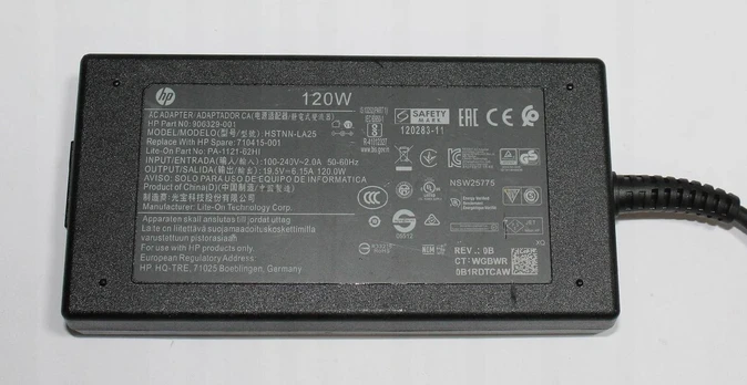 HP 120W įkroviklis HSTNN LA25 (4.5*3.0mm)