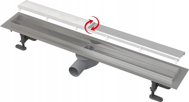 Linijinis latakas Alcaplast Fit and Go 75 cm