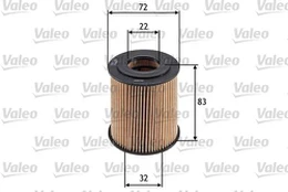 Alyvos filtras VALEO 586542