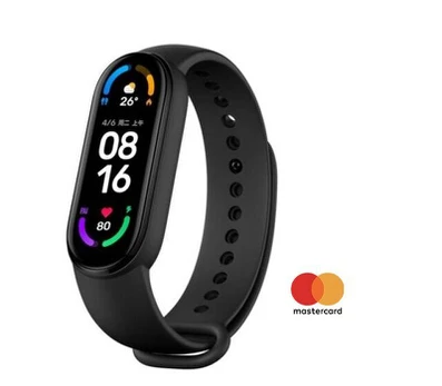 Išmanioji apyrankė Xiaomi Mi Smart Band 6 NFC Black