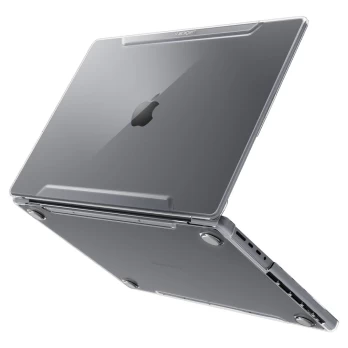 [Užsakomoji prekė] Dėklas skirtas Macbook Pro 14" (2021 / 2022 / 2023) - Spigen Thin Fit - Crystal permatomas