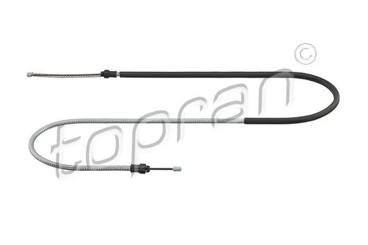 Trosas, stovėjimo stabdys TOPRAN 631 758