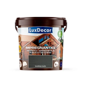 Medienos impregnantas LUXDECOR, sendinto medžio sp., 1 l