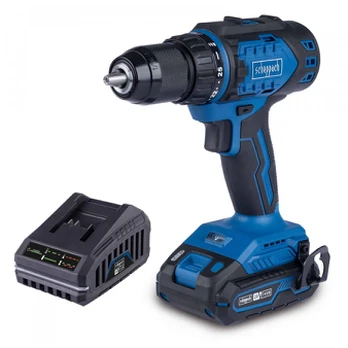 Akumuliatorinis suktuvas/gręžtuvas BC-DD60-X 20V, set S (2Ah + charger), Scheppach