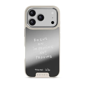 Focus On - iPhone 17 Pro Case, Elite Mirror Light (MagSafe) / Silver