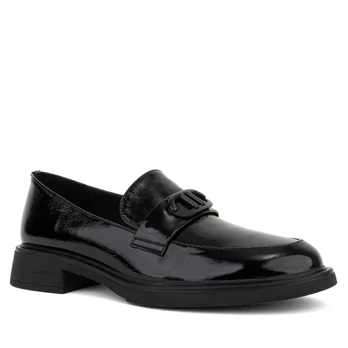 Loaferiai moterims, Juoda, loafers