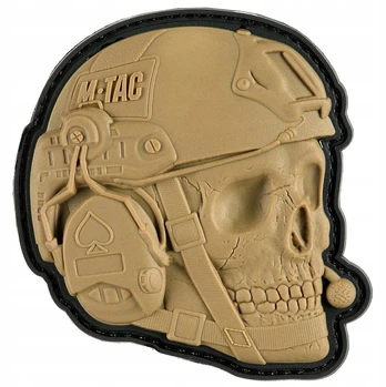 3d Pvc antsiuvas M-tac Operator Skull Fast Helmet Coyote
