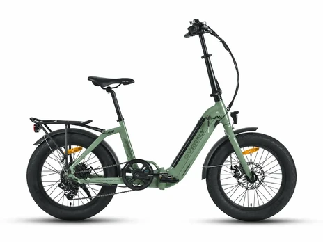 Dviratis 20" elektrinis sulankstomas Overfly Doris 250 W green