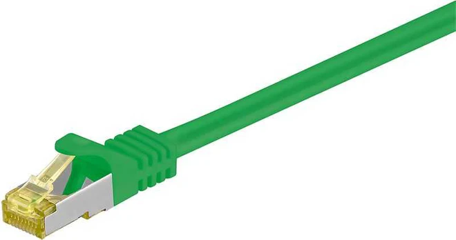 Goobay Patchcord S/FTP, Cat7, 25m, žalia (91667)