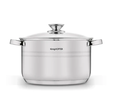 Puodas nerūd. pl. 24cm 5.0L indukc. BARI