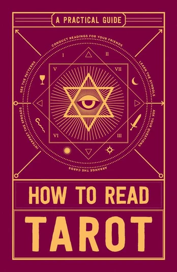 How to read Tarot knyga Adams Media