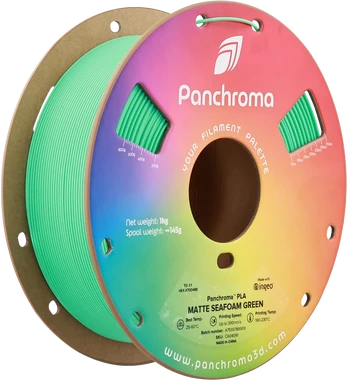 Polymaker Panchroma PLA Matte plastikas 1.75mm 1kg - Seafoam Žalias