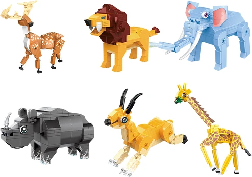None Koala Games G2667 Animals Blocks (Random)