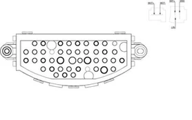 MAHLE ABR 22 000S Blower motor regulator kaina