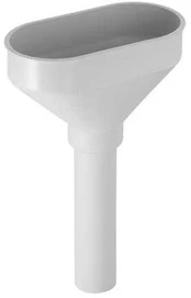 Geberit Drypkop PP 40mm oval hvid