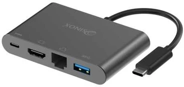 Laikiklis Sinox PRO USB C Hub. Aliuminio