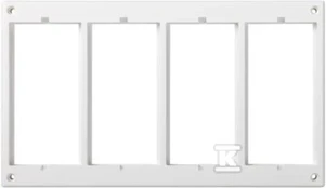 Kontakt Simon 4 MODULIŲ RĖMAS, Baltas