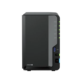 Synology DiskStation | DS225+ | Intel Celeron | J4125 | 2 GB | DDR4 | Black
