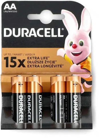 Duracell Duralock AA 1.5V 4vnt.