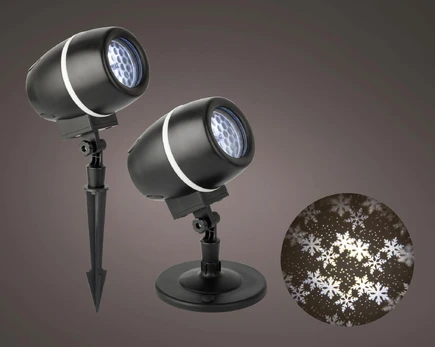 LED Projektorius, LED 4, IP44, šaltai balta