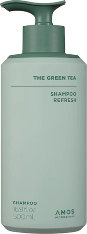 Amos Professional - The Green Tea Shampoo Refresh - Green - 500 ml