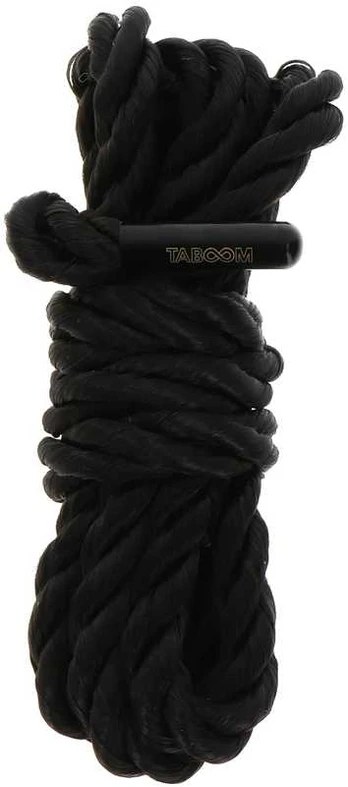 Taboom Bondage Rope 1.5 meter 7 mm Juodas